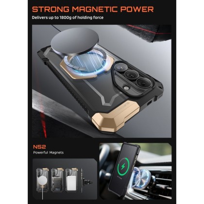 Удароустойчив кейс с MagSafe за Samsung Galaxy S26  от Supcase UB GRIP MAG - Desert