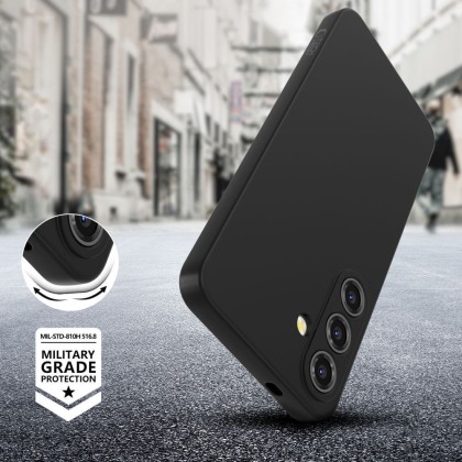 Силиконов кейс за Xiaomi Redmi Note 15 Pro 5G от Tech-Protect Icon - Black