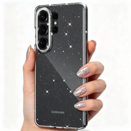 Силиконов кейс за Samung Galaxy S26 Ultra от Tech-Protect FlexAir - Glitter