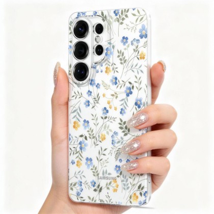 Силиконов кейс за Samsung Galaxy S26 Ultra от Tech-Protect FlexAir - Spring Flowers