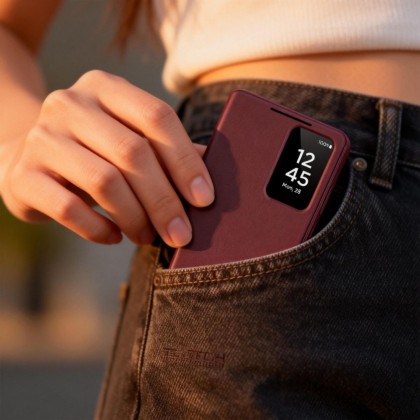 TECH-PROTECT SMART WALLET GALAXY S26+ PLUS MULBERRY