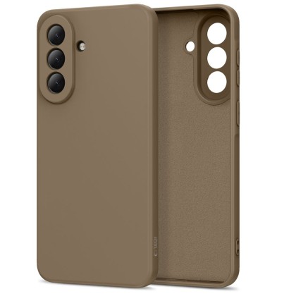 Силиконов кейс за Samsung Galaxy A57 5G от Tech-Protect Icon - Brown
