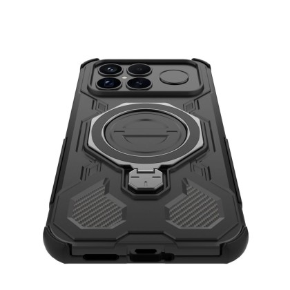 Удароустойчив калъф за Xiaomi Poco F8 Ultra от Tech-Protect Tacticstand Magsafe - Matte Black