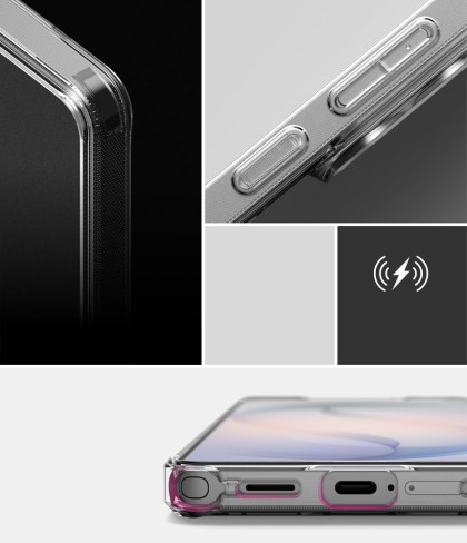 Удароустойчив твърд кейс за Samsung Galaxy S26 Ultra от Ringke Fusion - Clear