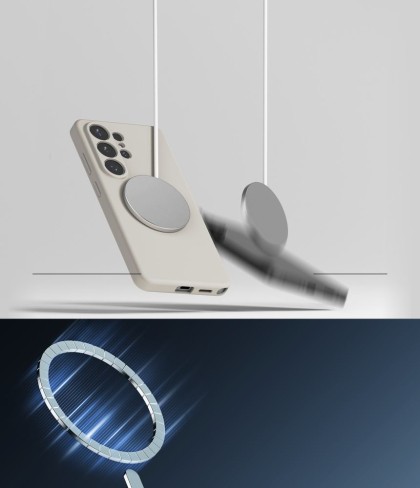 RINGKE SILICONE MAGNETIC MAGSAFE GALAXY S26 ULTRA STONE