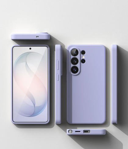 Силиконов кейс с MagSafe за Samsung Galaxy S26 Ultra от Ringke Silicone Magnetic - Lavender