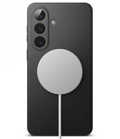 Силиконов кейс с MagSafe за Samsung Galaxy S26+ Plus от Ringke Silicone Magnetic - Black
