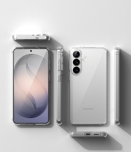 Удароустойчив твърд кейс за Samsung Galaxy S26 от Ringke Fusion - Clear