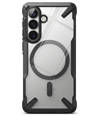 Удароустойчив кейс с MagSafe за Samsung Galaxy S26 от Ringke Fusion X - Black