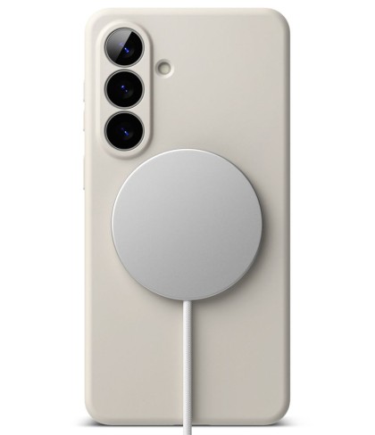 Силиконов кейс с MagSafe за Samsung Galaxy S26 от Ringke Silicone Magnetic - Stone