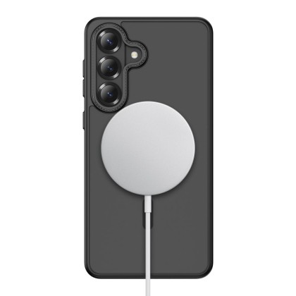 Кейс с MagSafe и защита на камерата за Samsung Galaxy S26+ Plus от Tech-Protect MagCam - Matte Black