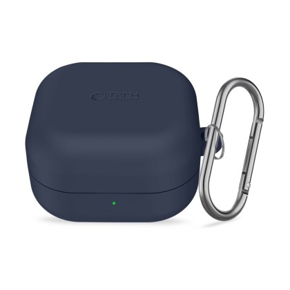 TECH-PROTECT SILICONE HOOK SAMSUNG GALAXY BUDS 4 / 4 PRO NAVY BLUE