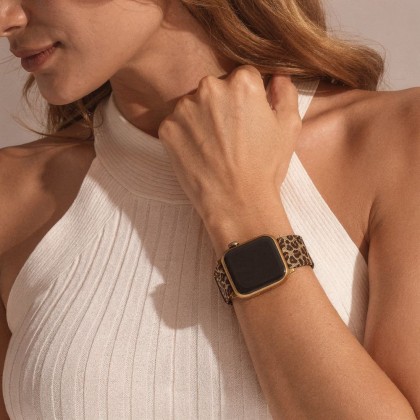 TECH-PROTECT LAMANO APPLE WATCH 8 / 9 / 10 / 11 / SE (40 / 41 / 42 MM) PANTHER