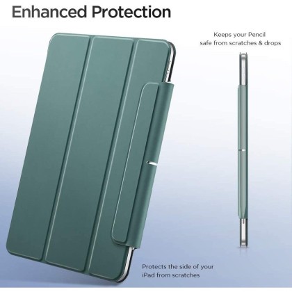ESR REBOUND MAGNETIC IPAD AIR 10.9” 4 / 5 / 2020-2022 / 11” 6 / 7 / 8 / 2024-2026 CACTUS GREEN