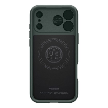 SPIGEN OPTIK ARMOR MAG MAGSAFE IPHONE 17 PRO ABYSS GREEN