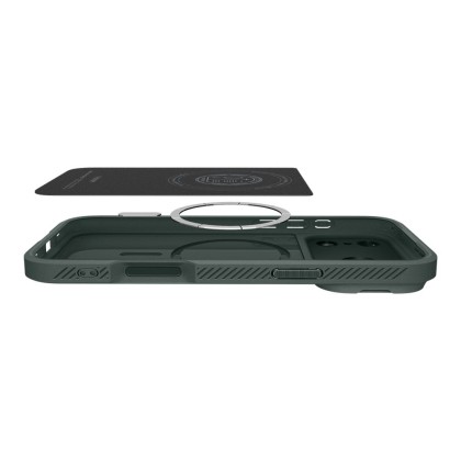 SPIGEN OPTIK ARMOR MAG MAGSAFE IPHONE 17 PRO ABYSS GREEN