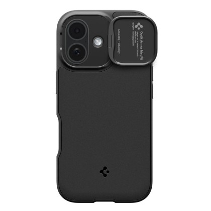 SPIGEN OPTIK ARMOR MAG MAGSAFE IPHONE 17 BLACK