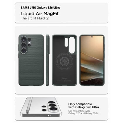 SPIGEN LIQUID AIR MAG MAGSAFE GALAXY S26 ULTRA ABYSS GREEN