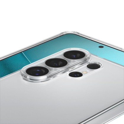 Удароустойчив, силиконов кейс за Samsung Galaxy S26 Ultra от Spigen Liquid Crystal - Crystal Clear