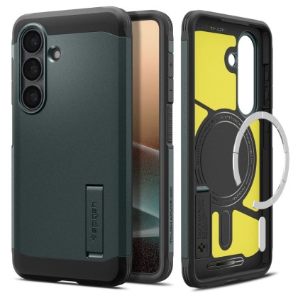 SPIGEN TOUGH ARMOR MAG MAGSAFE GALAXY S26 ABYSS GREEN