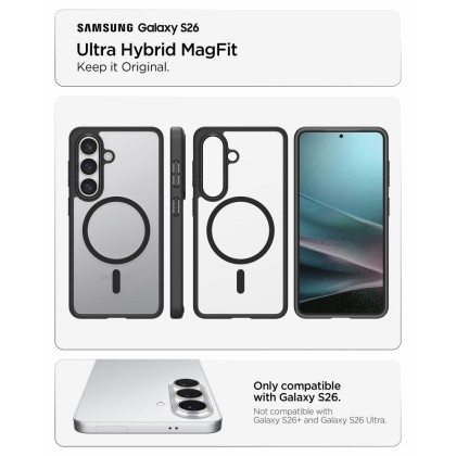SPIGEN ULTRA HYBRID MAG MAGSAFE GALAXY S26 MATTE BLACK