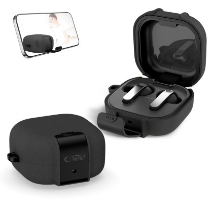 TECH-PROTECT SLIM HOOK SAMSUNG GALAXY BUDS 4 / 4 PRO BLACK