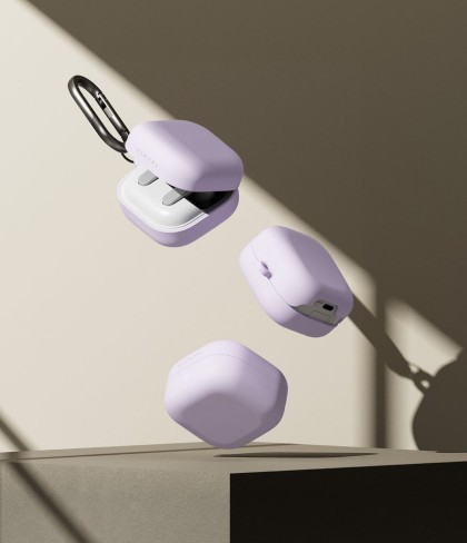 RINGKE SILICONE SAMSUNG GALAXY BUDS 4 / 4 PRO LIGHT PURPLE