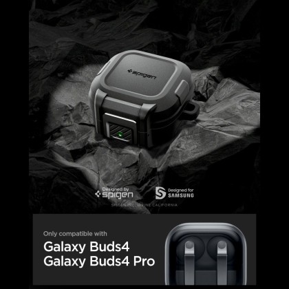 SPIGEN LOCK FIT SAMSUNG GALAXY BUDS 4 / 4 PRO MATTE BLACK