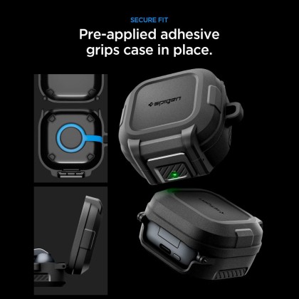 SPIGEN LOCK FIT SAMSUNG GALAXY BUDS 4 / 4 PRO MATTE BLACK