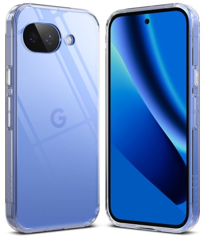 Удароустойчив твърд кейс за Google Pixel 10A от Ringke Fusion - Clear
