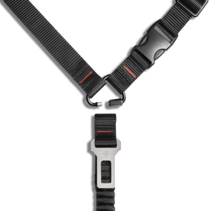 SPIGEN PS100 UNIVERSAL CAR SEAT BELT HOLDER FOR PETS BLACK