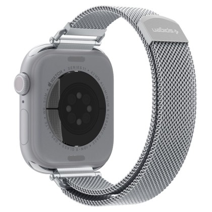 SPIGEN WBM4 BAND APPLE WATCH 8 / 9 / 10 / 11 / SE (40 / 41 / 42 MM) SILVER