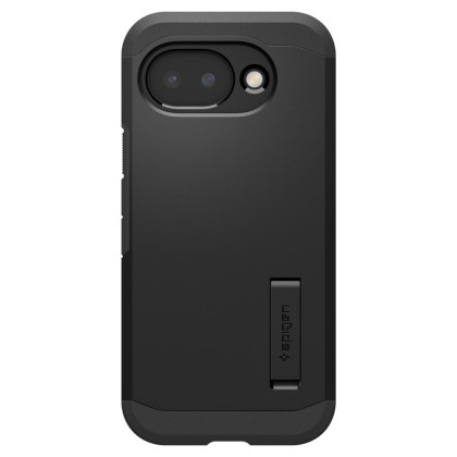 Удароустойчив, твърд кейс с MagSafe за Google Pixel 10A от Spigen Tough Armor Mag - Black