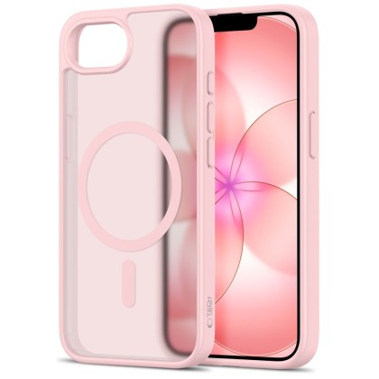 TECH-PROTECT BASICMAG MAGSAFE IPHONE 16E / 17E MATTE SOFT PINK