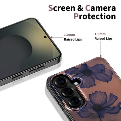 Твърд калъф с MagSafe пръстен за Samsung Galaxy A57 5G от Tech-Protect Lamano - Velvet Night