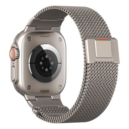 TECH-PROTECT MILANO VANGUARD APPLE WATCH 8 / 9 / 10 / 11 / SE / ULTRA (44 / 45 / 46 / 49 MM) TITANIUM