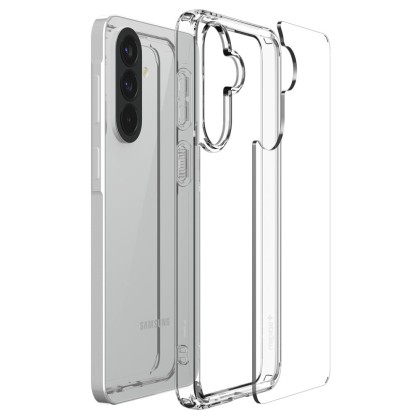 Удароустойчив кейс за Samsung Galaxy A57 5G от Spigen Ultra Hybrid - Crystal Clear
