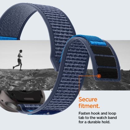 SPIGEN ATHLEX AIR 2 APPLE WATCH 8 / 9 / 10 / 11 / SE / ULTRA (44 / 45 / 46 / 49 MM) ACTIVE NAVY BLUE