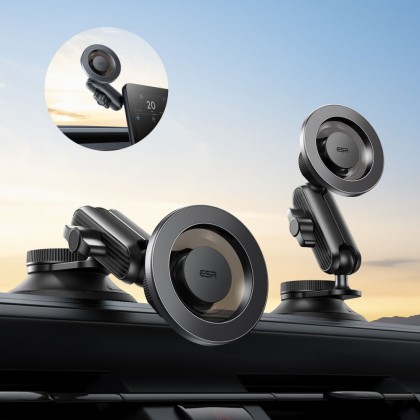 ESR OMNILOCK MAGNETIC MAGSAFE DASHBOARD CAR MOUNT BLACK