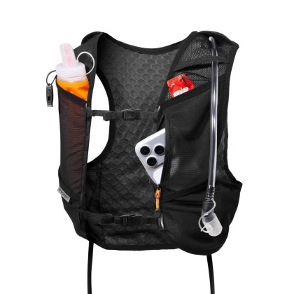 SPIGEN A721 DYNAMIC SHIELD RUNNING VEST ACTIVE (M-L) + SOFT FLASK BLACK