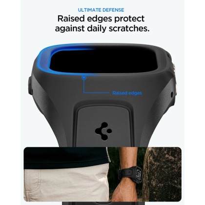 SPIGEN LIQUID AIR 'PRO' APPLE WATCH ULTRA 1 / 2 / 3 (49 MM) BLACK
