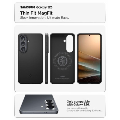 SPIGEN THIN FIT MAG MAGSAFE GALAXY S26 BLACK