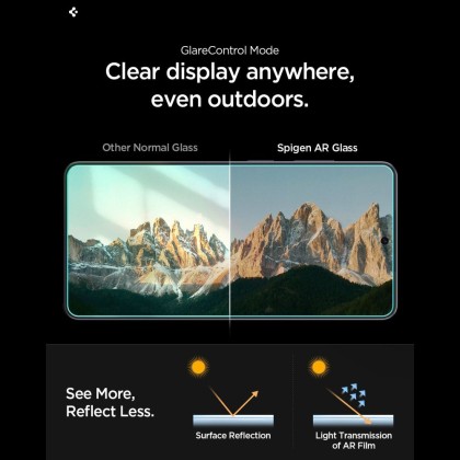 SZKŁO ANTYREFLEKSYJNE SPIGEN GLAS.TR 'EZ FIT PRO AC' ANTI REFLECTION 2-PACK GALAXY S26 CLEAR