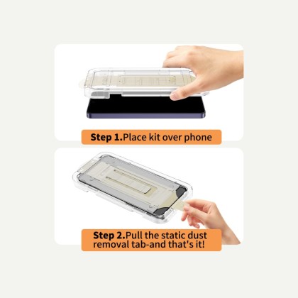 SZKŁO ANTYREFLEKSYJNE TECH-PROTECT QUICK SET AR+ GALAXY S26 BLACK