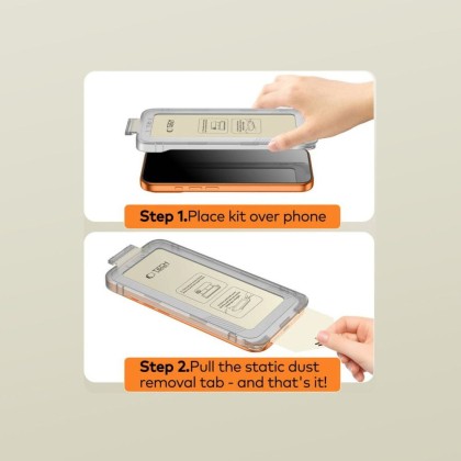 SZKŁO HARTOWANE TECH-PROTECT QUICK SET+ 2-PACK GALAXY S26 BLACK