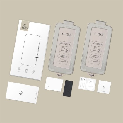 SZKŁO HARTOWANE TECH-PROTECT QUICK SET+ 2-PACK GALAXY S26+ PLUS BLACK