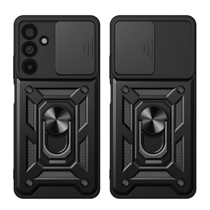 Удароустойчив калъф за Samsung Galaxy A27 5G от Tech-Protect CamShield Pro - Black