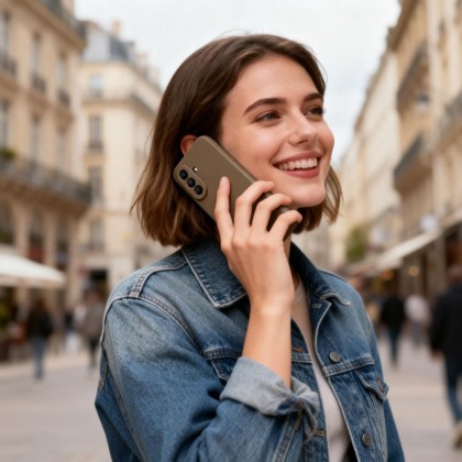 Силиконов кейс за Samsung Galaxy A27 5G от Tech-Protect Icon - Brown