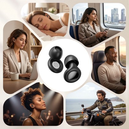 TECH-PROTECT QUIETFIT EARPLUGS BLACK