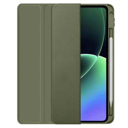Силиконов калъф за Xiaomi Pad 7 / 7 Pro / 8 / 8 Pro 11.2 от Tech-Protect SC Pen -  Pine Green